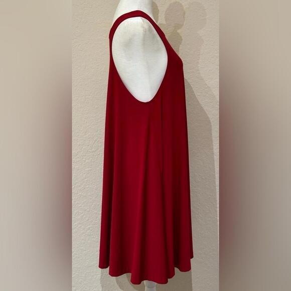 Norma Kamali Sleeveless Mini‎ Dress • Red • S - Picture 5 of 7